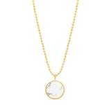 Everett Necklace - White Howlite