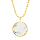 Everett Necklace - White Howlite