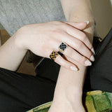 Samuel Mini Ring - Black Onyx/Tigers Eye