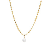 Marina Pendant - 16x25mm Baroque Pearl