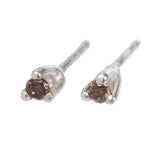 Taylor Earrings - Cognac Diamond