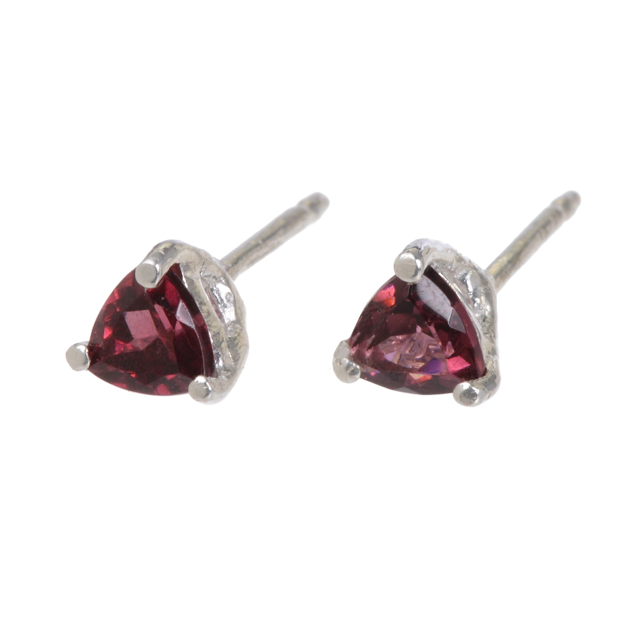 Tyler Earrings - Garnet