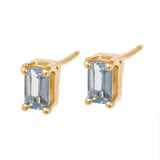 Kennedy Earrings - Aquamarine