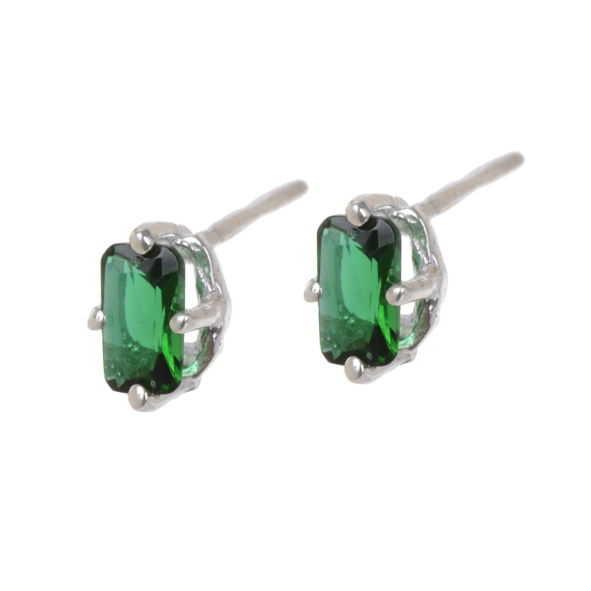 Jordan Earrings - Green Quartz