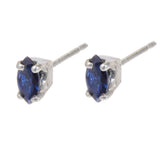 Reagan Earrings - Blue Sapphire