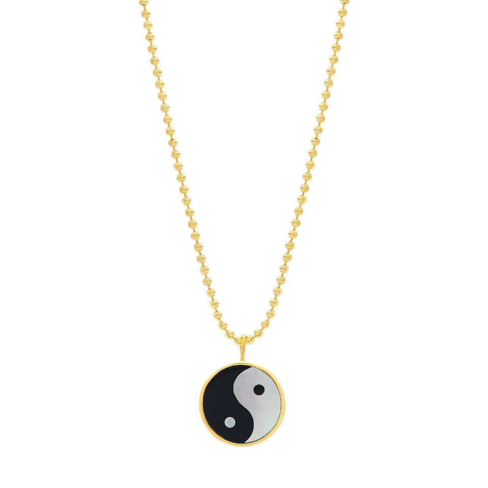Yin Yang Everett Necklace - Ball Chain
