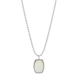 Archie Necklace - White Mother of Pearl