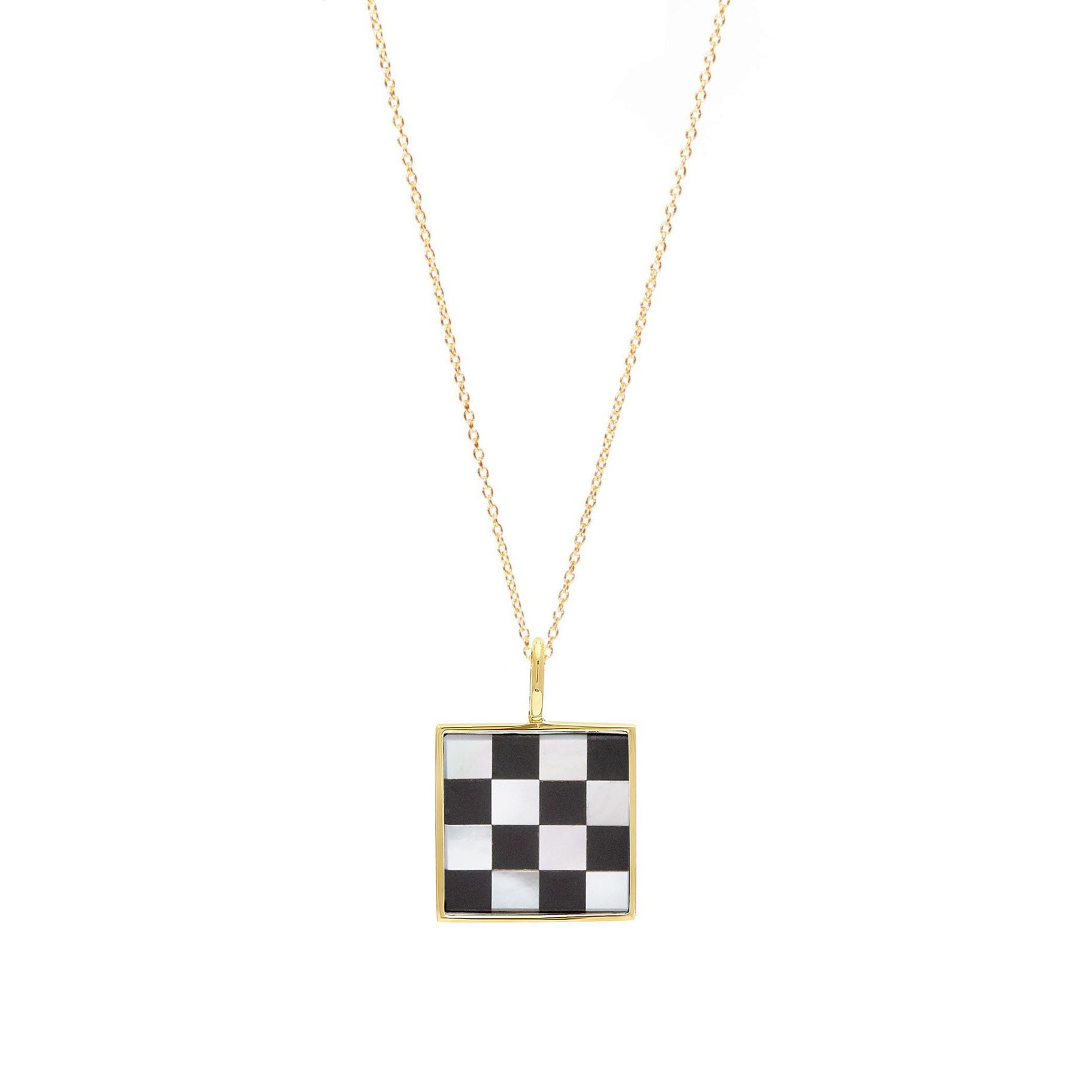 Samuel Necklace - Checkered