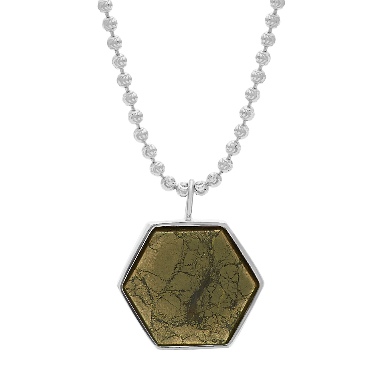 Beckham Necklace - Pyrite