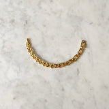 Vintage Gold Bamboo Motif Bracelet