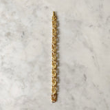 Vintage Gold Bamboo Motif Bracelet
