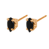 Reagan Earrings - Black Onyx